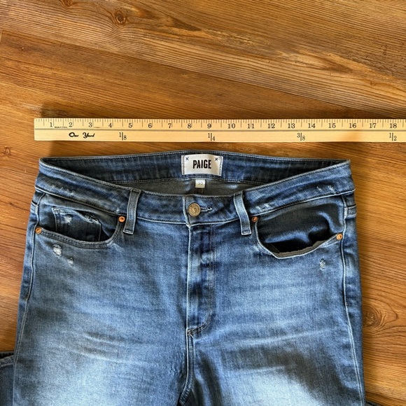 PAIGE Cindy Crop Jeans women’s size 30 - Picture 7 of 10
